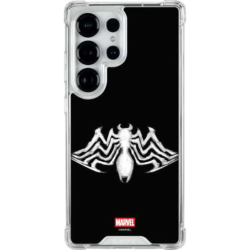 Marvel Venom Venom Logo Galaxy S25 Ultra Clear Case